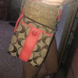 Coach cross body bag